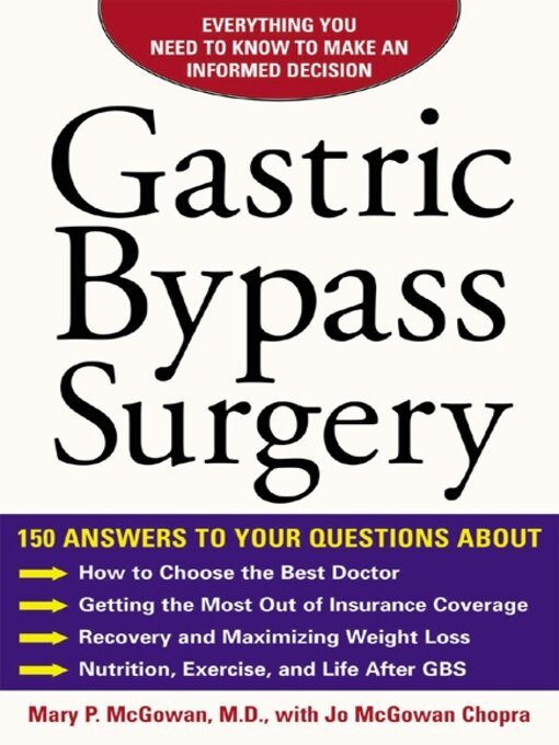 Title details for Gastric Bypass Surgery by Mary McGowan - Available